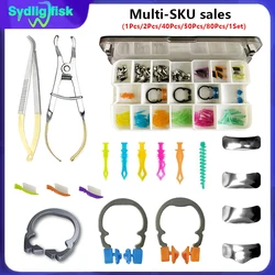 Dental Matrix Sectional Contoured Metal Matrices Matrix System Clamping Ring Wedge Knife Adaptive Interdental Wedge Dental Plier