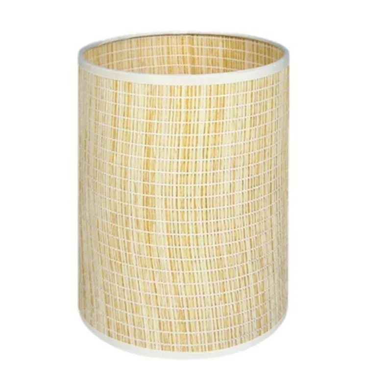 Rattan Woven Pendant Lights Lampshade Farmhouse Countryside Retro Home Lighting Decoration Lampcovers for E27 E14