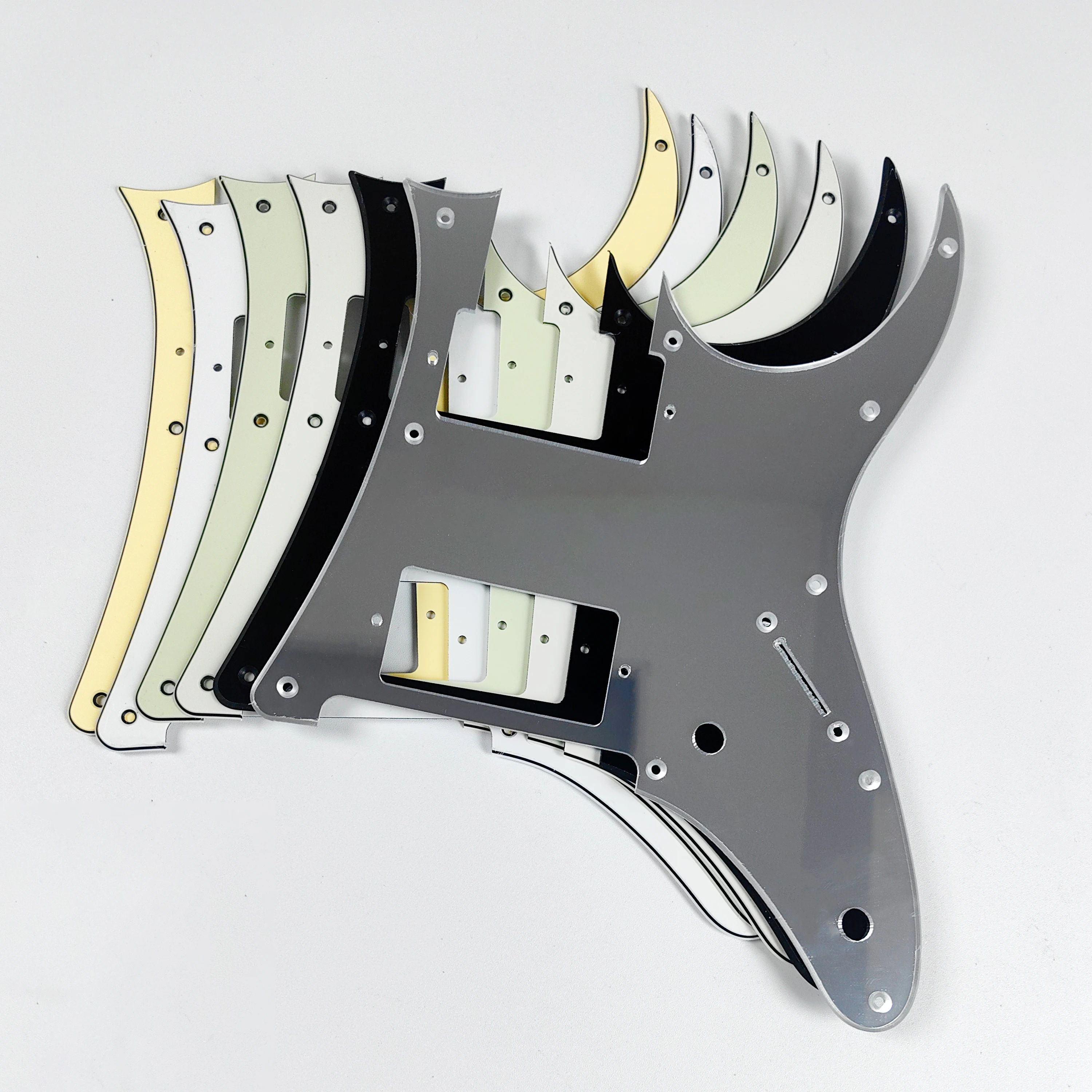 Pleroo Custom Guitar Parts -  For MIJ Ibanez 2550Z HH  Pickups Guitar Pickguard Cratch Plate Multicolor Choice #1