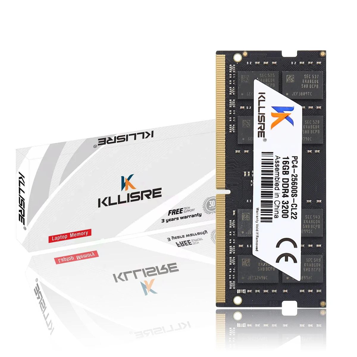 Kllisre Memória DDR4 Sodimm 16GB 2666MHz 3200MHz ラップトップ Ram