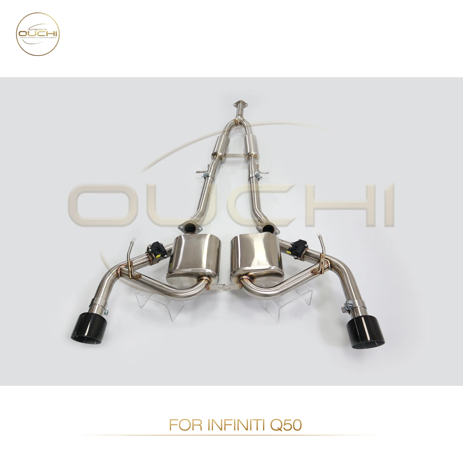 

OUCHI Stainless Steel Exhaust System Manifold catback For Infiniti Q50 Q60 Q70 2.0T Auto Accessories Car Replacement Parts