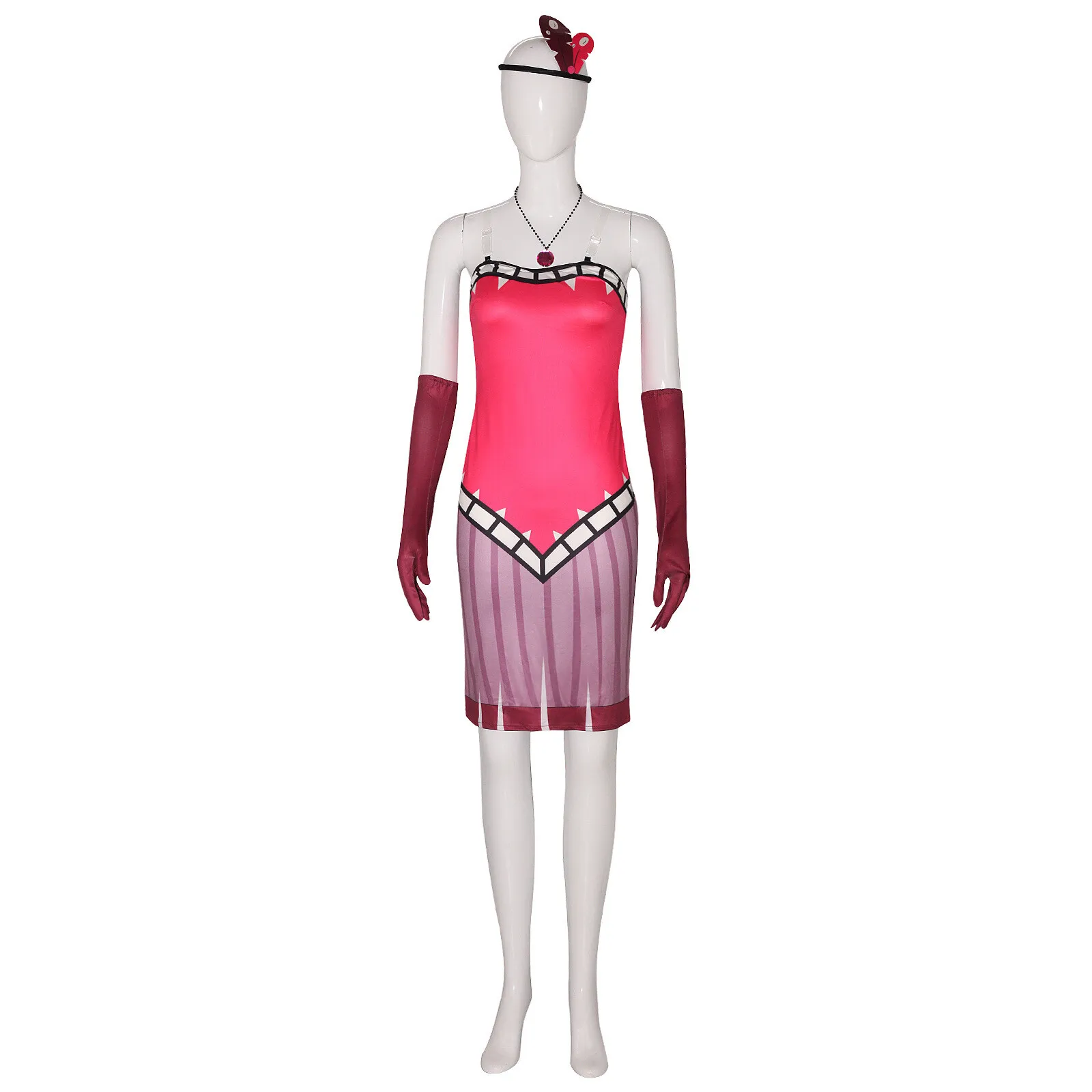 

Charlie Mimzy Cosplay Costume Mimzy Pink Dress Outfit
