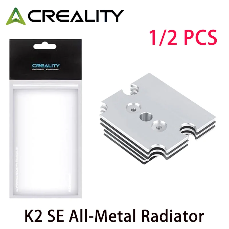 

Creality Original K2 SE All-Metal Radiator New Radiator Metal Heat Sink for K2 SE 3D Printing Accessories K2 SE 3D Printer Part