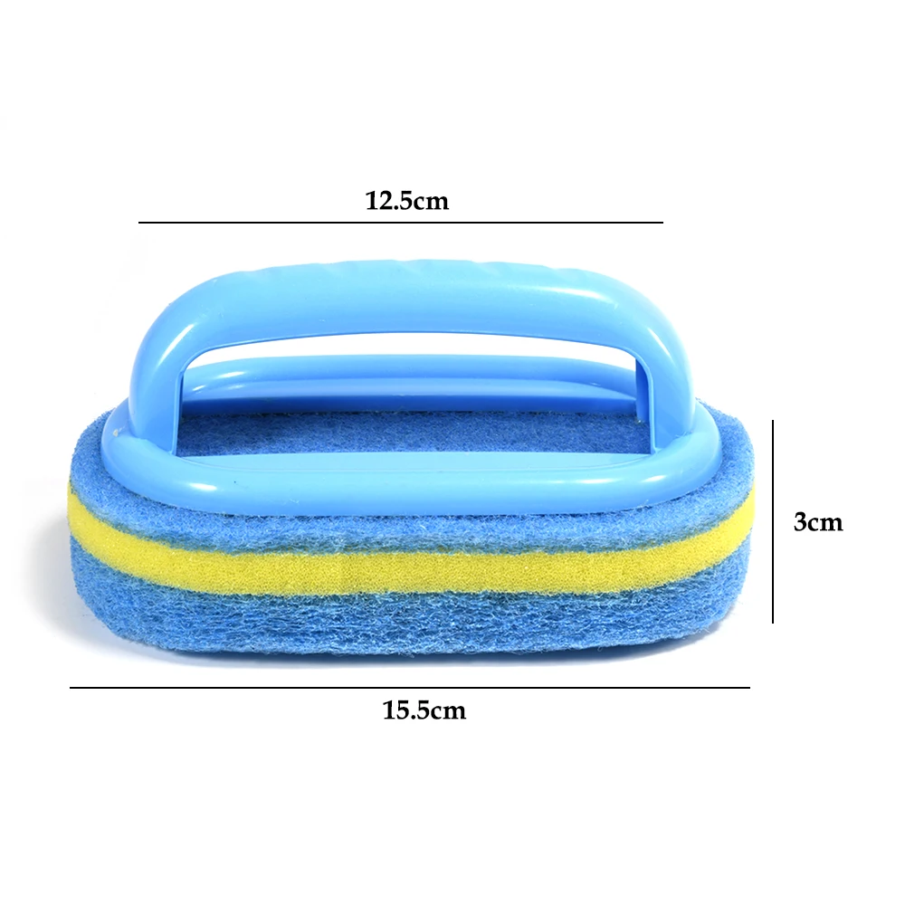 1 PC Kitchen Cleaning Bathroom Bathroom Kitchen Glass Wall Cleaning Bathtub Decontamination Bathtub Brush Cleaning Brush