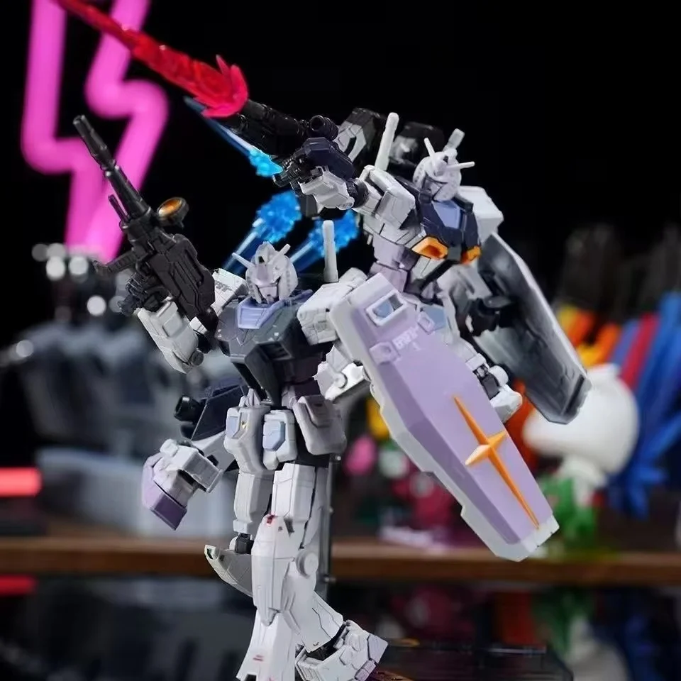 Hg 1/144 Yuanzu Yokohama G3 Kit de Montaje de Mecha con Esquema de Color, Figuras de Acción, Muñeco, Rompecabezas para Niño con Piezas de Efecto, Regalo
