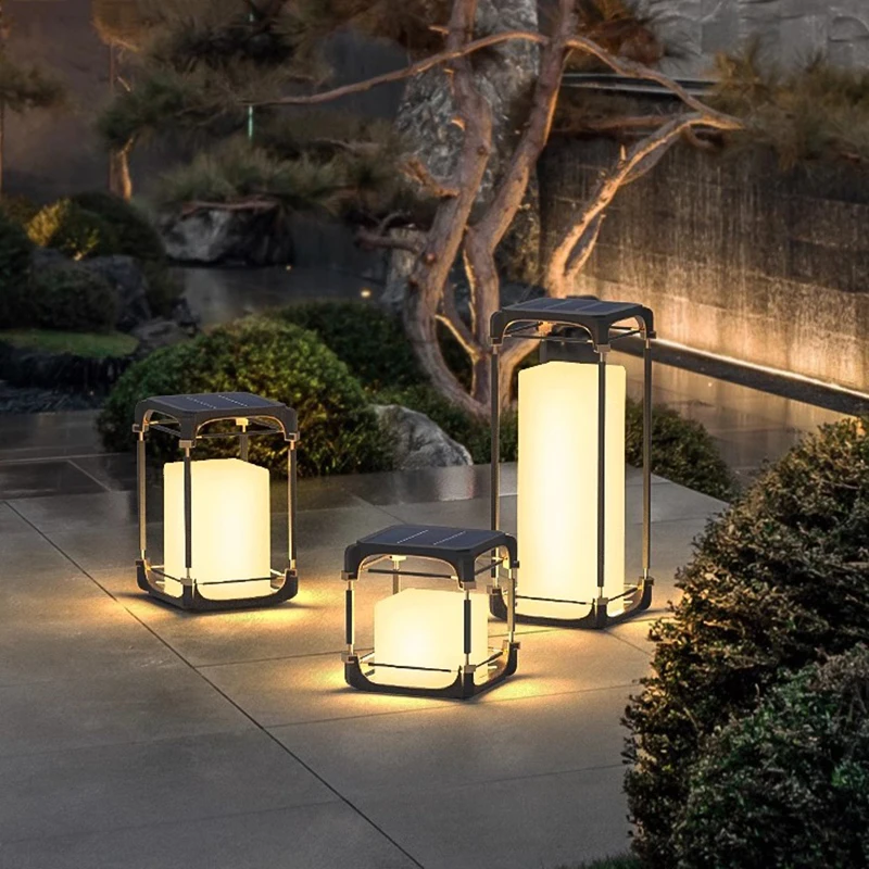 発光フロアランプ中庭ソーラーLED屋外照明非太陽光ランプ屋外ガーデンランプ屋外庭園装飾