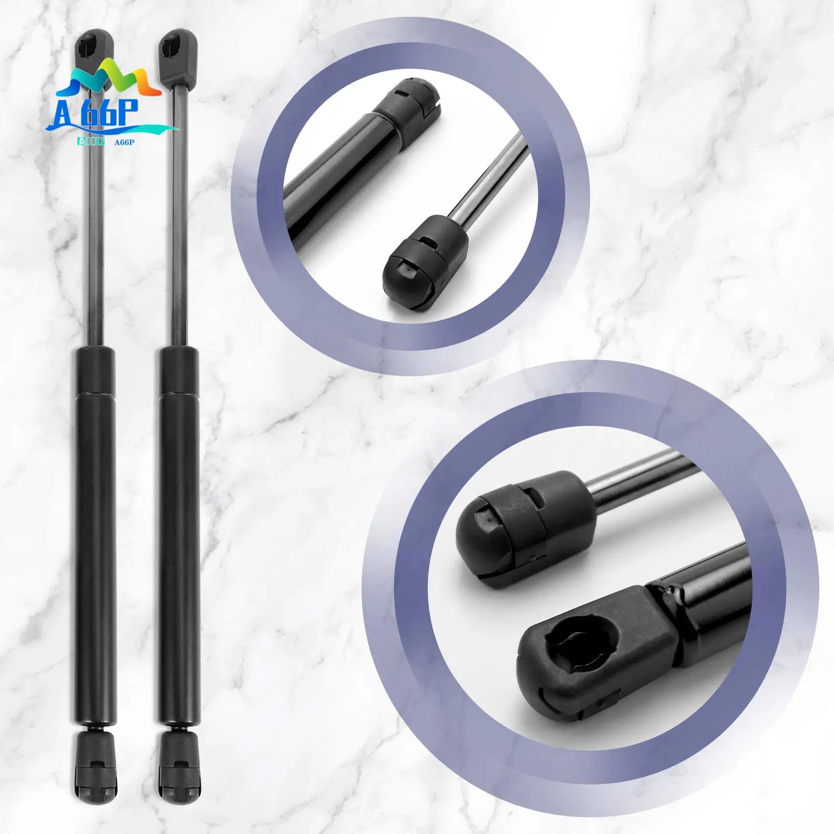 

A66P-2 шт., опорные стойки для подъема переднего капота автомобиля для Hyundai Sonata 2015 2016 2017, номер детали: 81171-C1000 81161-C1000