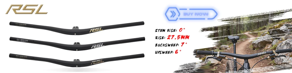 RSL 13 Grad Integrierter MTB Carbon-Cockpit T1000 Mountainbike-Lenker XC Flat Bar mit Vorbau Fahrradzubehör 750mm – Detail 2