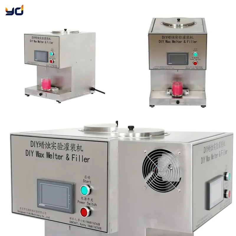 2026 CE DIY Science Wax Candle Fragrance Liquid Fill Machine Pump Easy Operate Bottle Customize Melt Tank Small Size Desktop