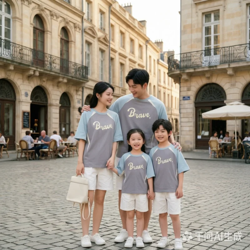 2026 New Summer Family Matching T Shirts Color Block Loose Short Sleeve Tops Mommy and Me Outfits Dad Mom Kids Crew Neck Tshirts