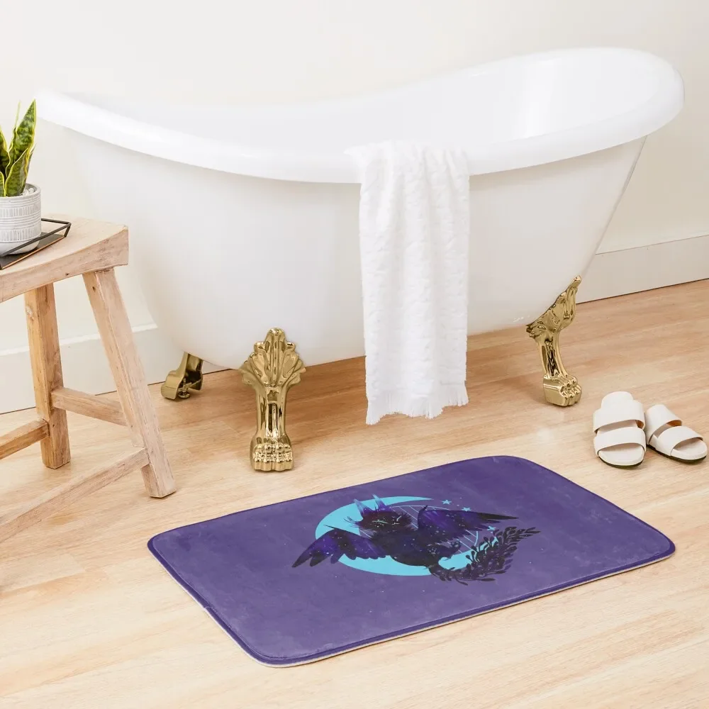 

winged moon cat Bath Mat Rooms Mats In The Bathroom External Entrance Doormat Mat