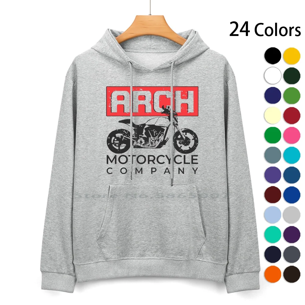 Arch Motorcycle Pure Cotton Hoodie Sweater 24 Colors Keanu Reeves Motorcycle 100% Cotton Hooded Sweatshirt For Women Men Unisex