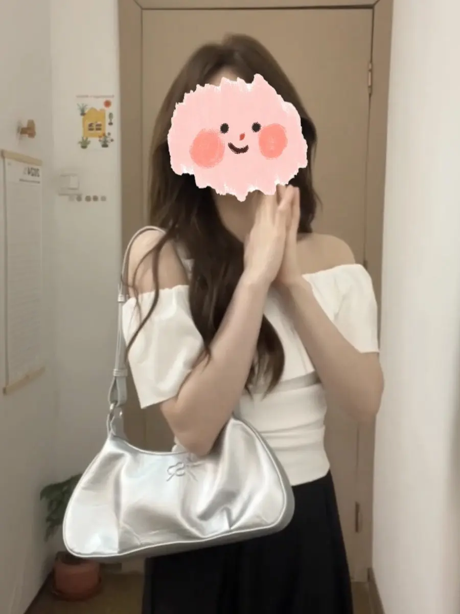 เสื้อยืดเปิดไหล่ไซส์ใหญ่สำหรับผู้หญิง สไตล์คอตเทจคอร์ ชุดคลับ ระบายเหงื่อได้ดี สีเทา-น้ำเงิน มีเชือกผูก ทรงสวยสไตล์ยุโรป ยุค Ullzang