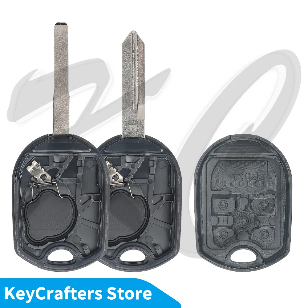 KC Replacement Shell Case For Ford Edge Expedition Mustang Explorer Ranger Windstar Remote Key 3 to 5 Buttons Blade FO38R/HU101 view 4