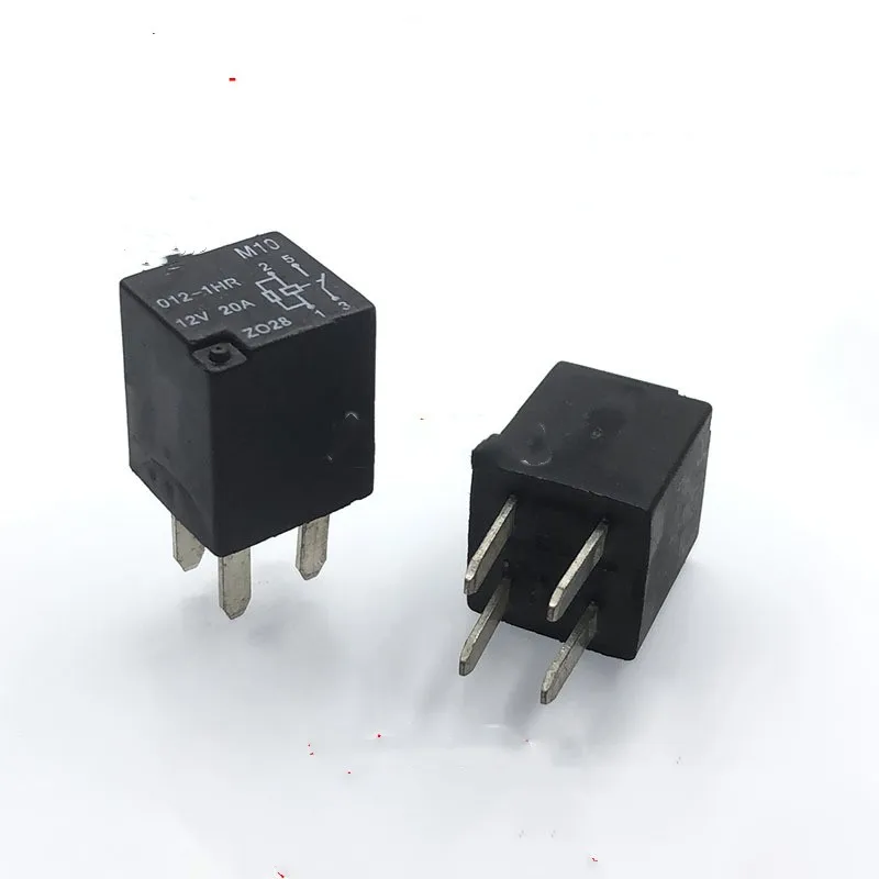 2pcs Automotive Relay PLID M10 012-1HR 12V20A 4-pin