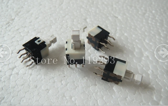 [BELLA]Japan ALPS 6 * 6 6 foot double self-locking switch button switch stock sale--50pcs/lot