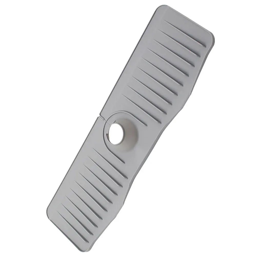 

Silicone Sink Protector Mat Kitchen Drain Mat Durable Safe Easy Clean Reusable Splash Guard for Fruits Vegetables Tableware