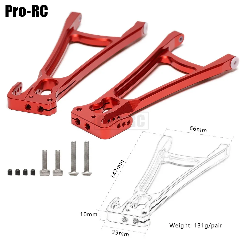 Brazo de suspensión trasera de aleación de aluminio superior, inferior, izquierda y derecha 8633 8634 para TRAXXAS 1/10 e-revo 2,0 VXL 86086-4 pieza de coche Rc