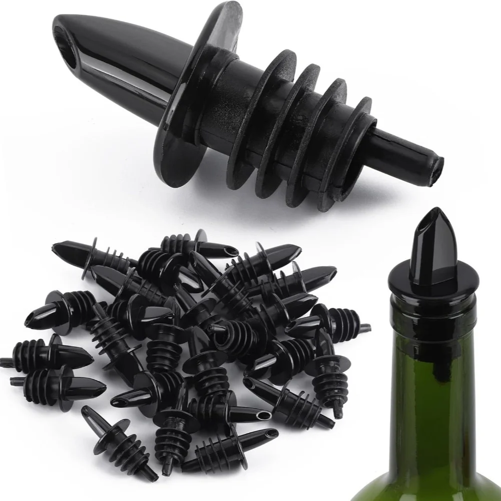 Bottle Pourer for Wine Whiskey Rum Olive Oil and Mixed Drinks with Streamlined Design for Efficient Liquid Transfer
