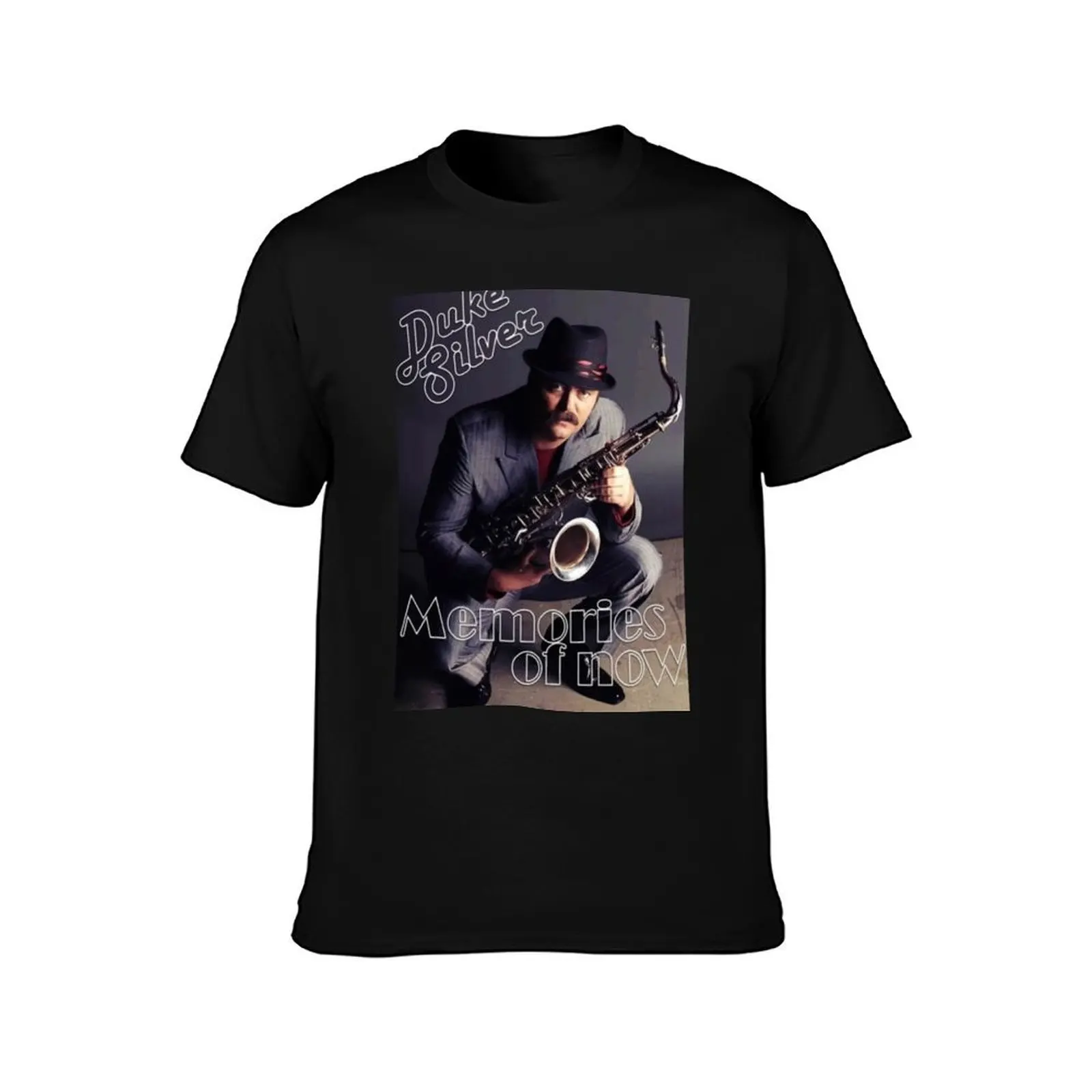 Duke Silver - Ron Swanson T-Shirt Large Size Breathable Tee T-Shirt