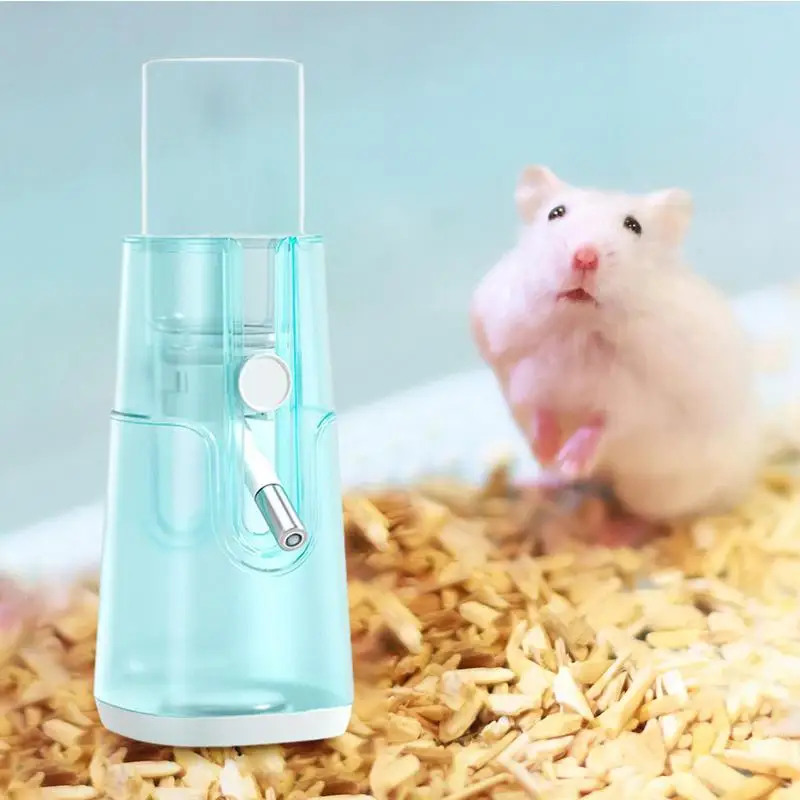 Plastic Hamster Drinker Water Bottle Dispenser Feeder Hanging Guinea Pig Squirrel Rabbit Drinking Bottle Pet Drinking Fountain