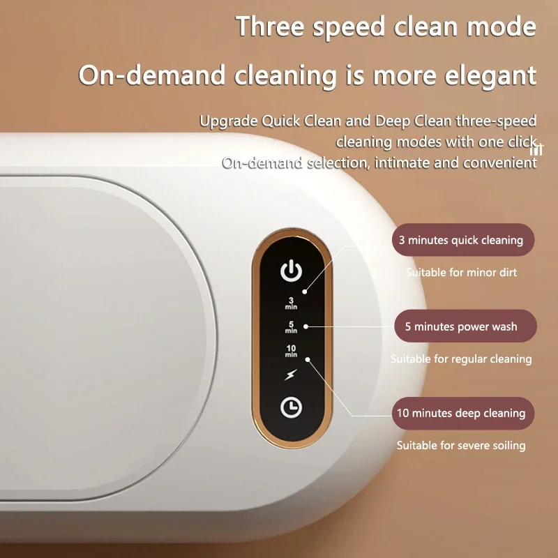 Xiaomi MIJA Multi-function Electric Braces Cleaning Box Invisible Retainer Denture Cleaning Machine Jewelry Orthodontic Cleaner