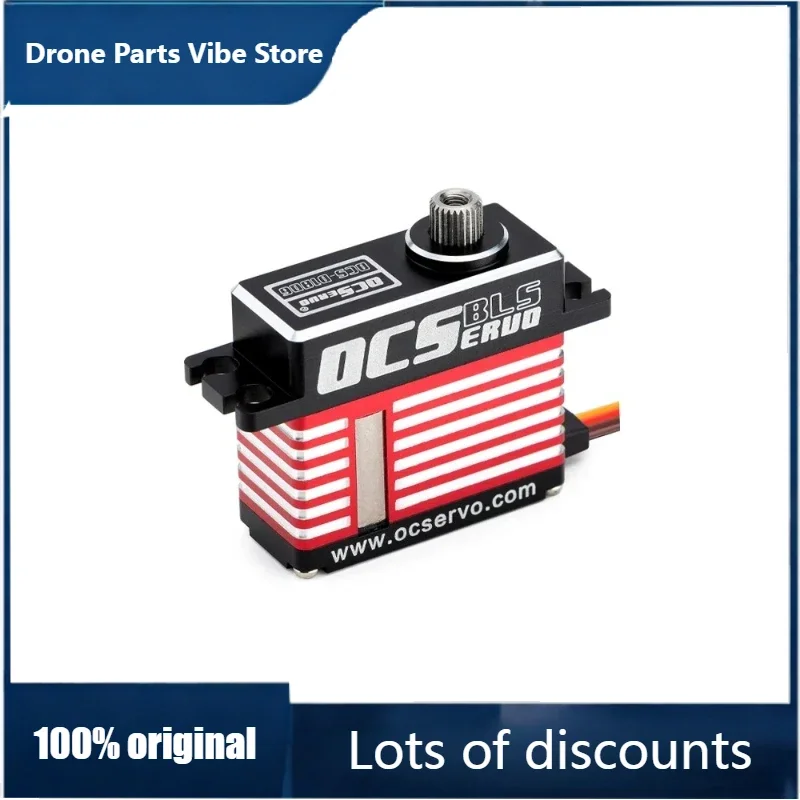 

FyOriginal OCS-D1806 8.4В 18кг/см 45г 0.065с/60 ° Бесщеточный серводвигатель с высоким крутящим моментом, стальные шестерни, корпус из ЧПУ, средний размер BLS