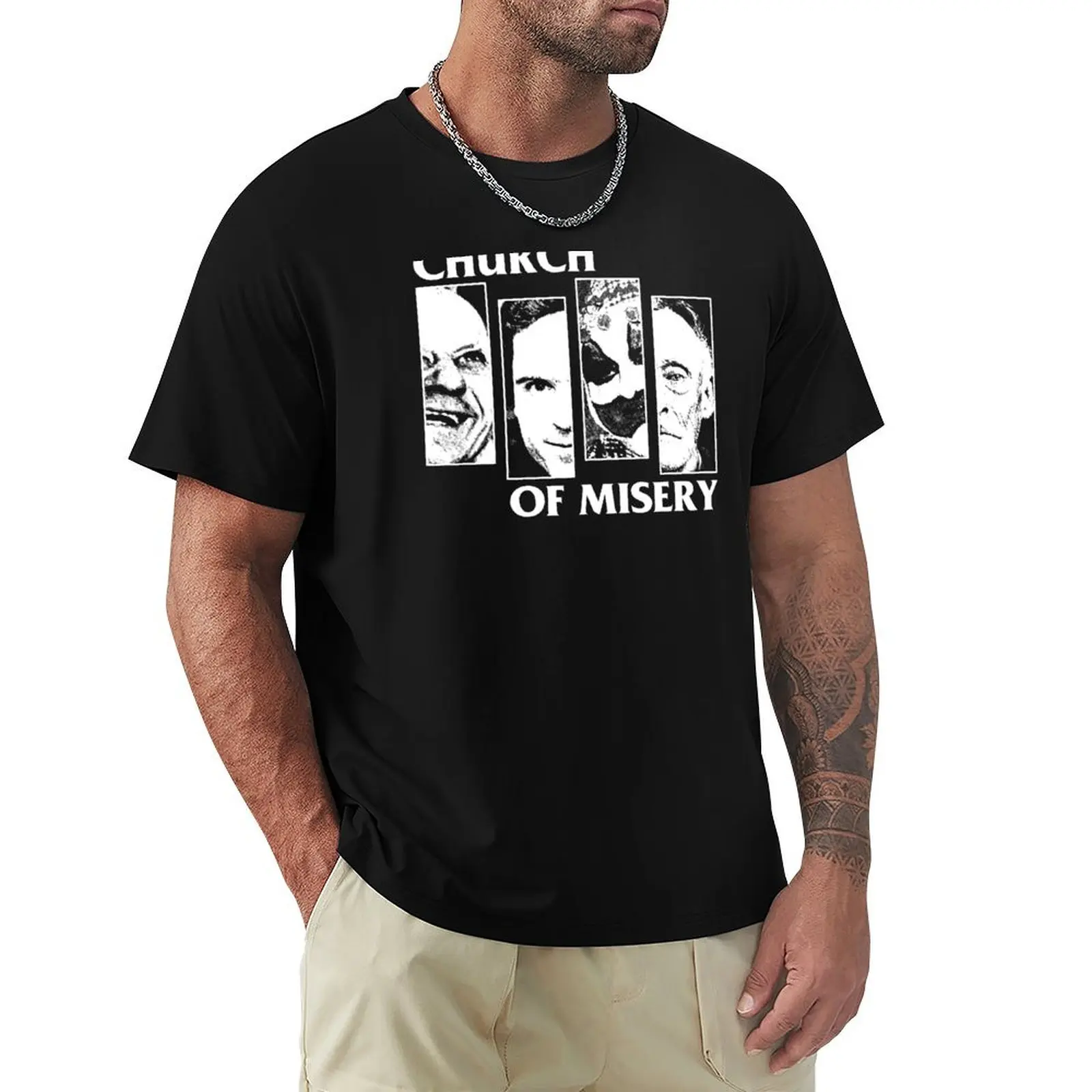 

CHURCH OF MISERY BAND T-Shirt Breathable Gym Short Sleeve T-Shirt