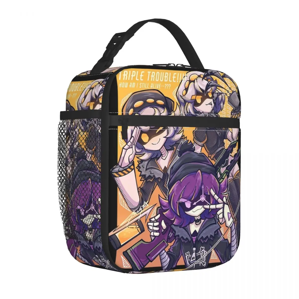 Insulated Lunch Boxes Murder Drones UZI Cartoon Anime Drone Killer Food Box New Arrival Thermal Cooler Bento Box For Office