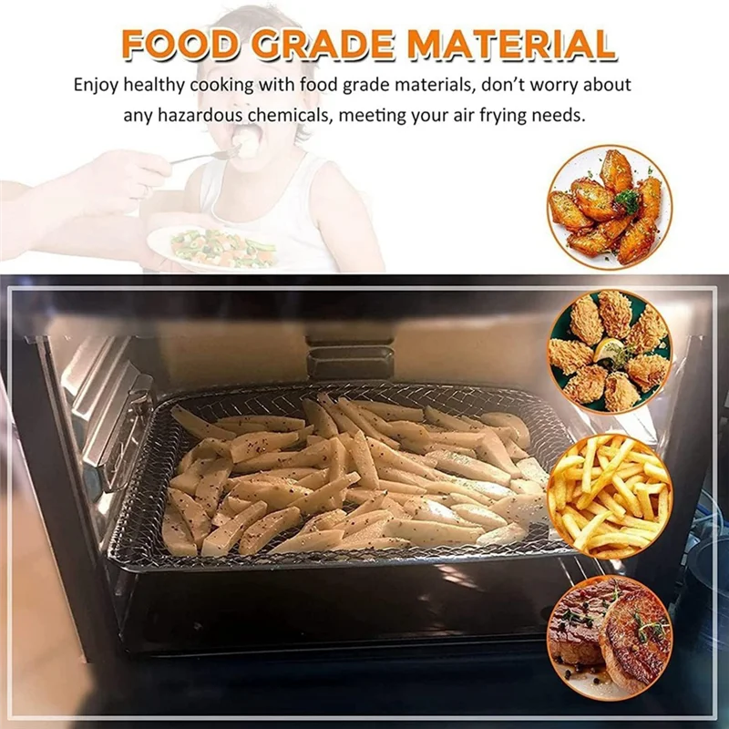 A75X Top 2-delige luchtfriteuse lekbak, luchtfriteuse vervangende onderdelen accessoires voor Vortex Air Fryer Pro luchtfriteuse, Vortex luchtfriteuse