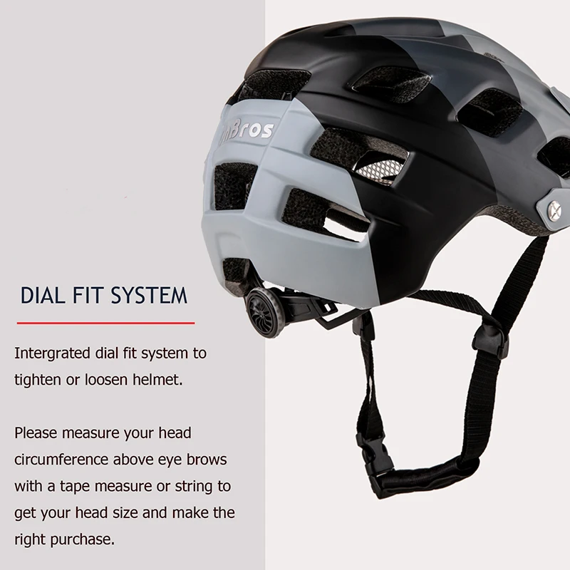 Mtb Cycling Helmet Mountain Bike Helmet For Men Women EPS Foma And PC Shell Bicycle Equipment Sport Safety Cap Size M 54-60cm