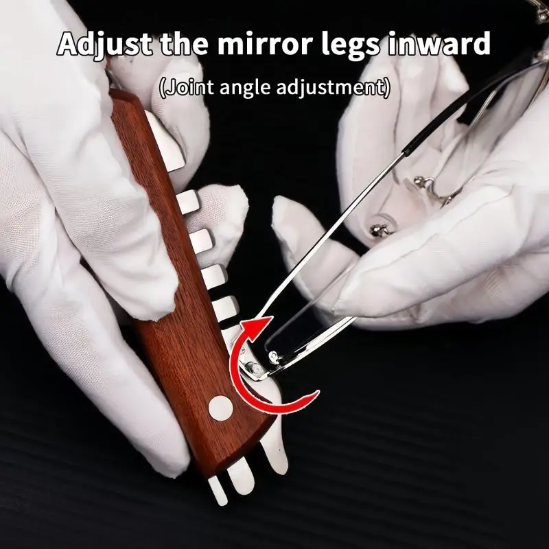 NEW Eyeglasses Adjustment Tool Multifunctional Glasses Temple Arm Bending Adjuster Nose Pad Tension Adjustment Repair Accessory