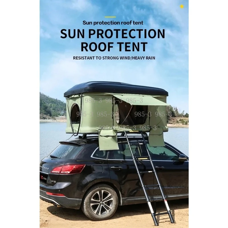 Outdoor Camping Self-Driving Car ABS Hard-Top Tent Automatic Anti-Mosquito Rain-Proof Customized