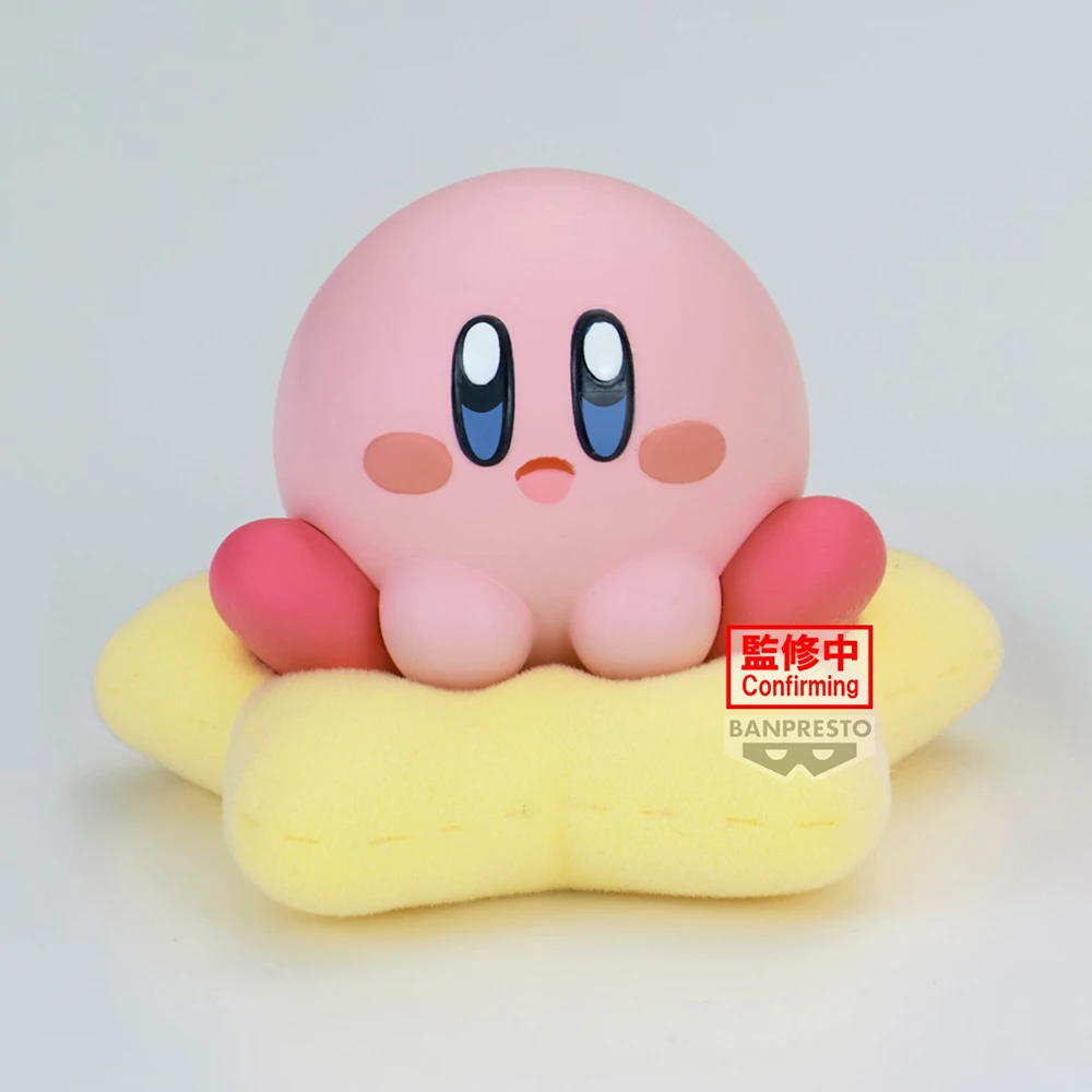 Pre Sale Original Bandai Banpresto Fluffy Puffy Mine Kirby of The Stars Kirby Waddle Dee Flocking Dolls Figures Model Toys