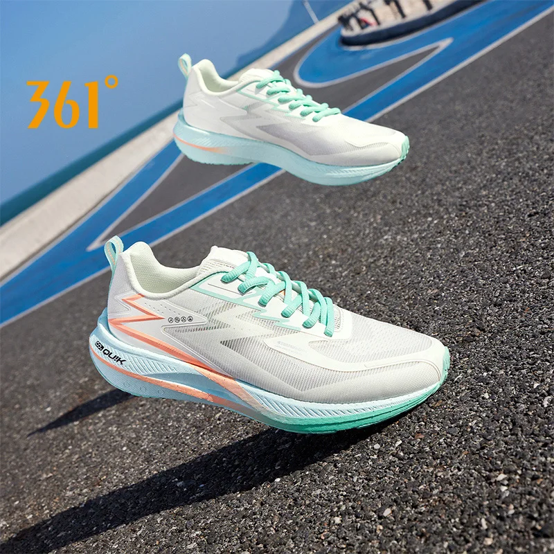 361 Degrees  Flame team Men Running Shoes Racing  Wear-Resistant Shock-Absorbing Cushioning Trendy Soft Sole  Sneakers 672422202