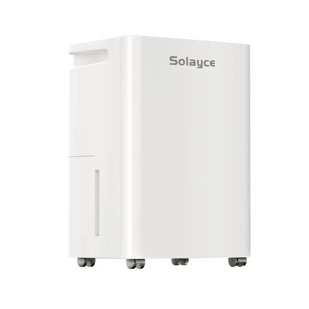 Deumidificatore Solayce PD16R-02EE con serbatoio dell'acqua da 3,2 litri, rumore piatto 35db e