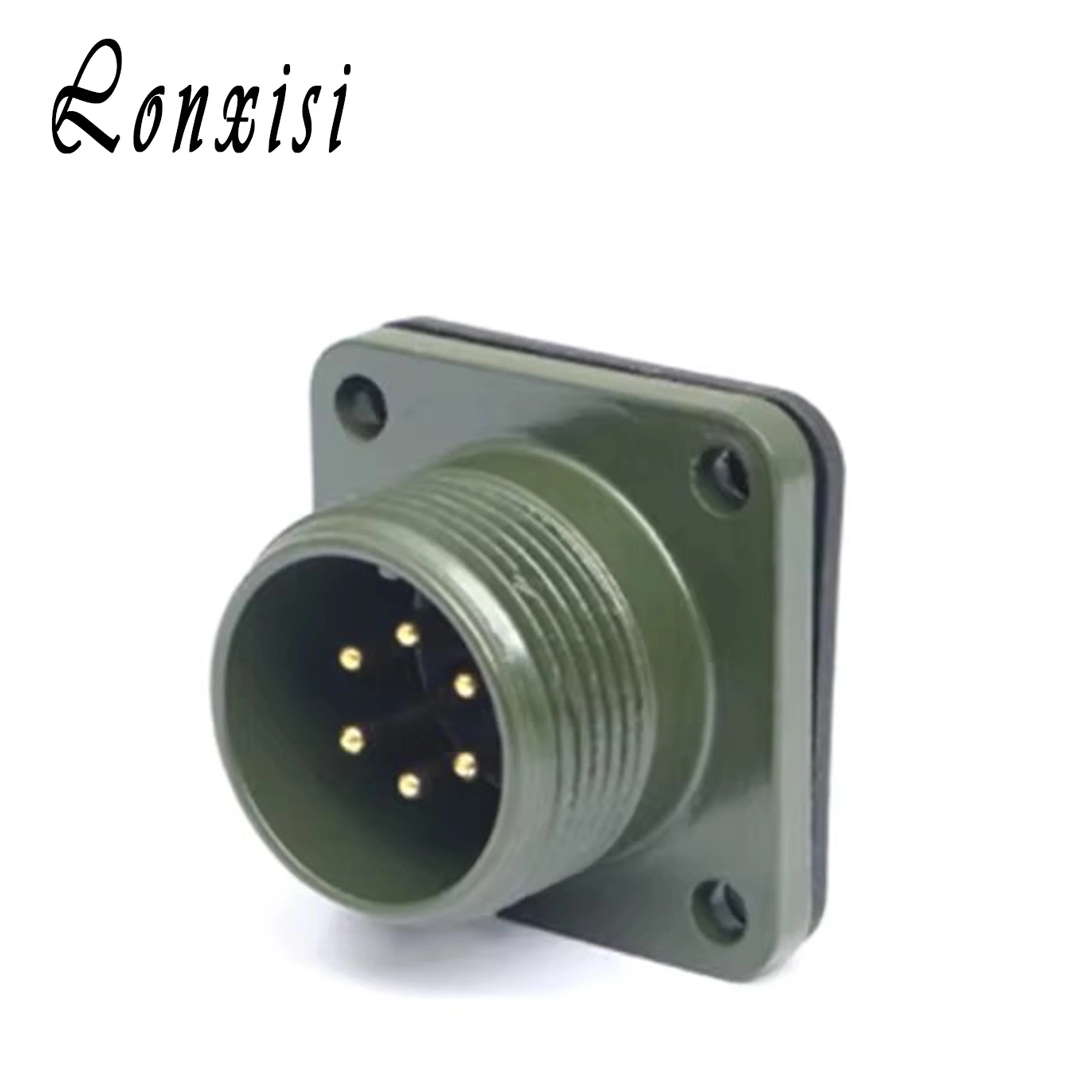 MS5015 Series 6 Pin Military Standard Aviation Plug MS3108A-14S-6S MS3102A-14-6P Elbow Male Female Connector