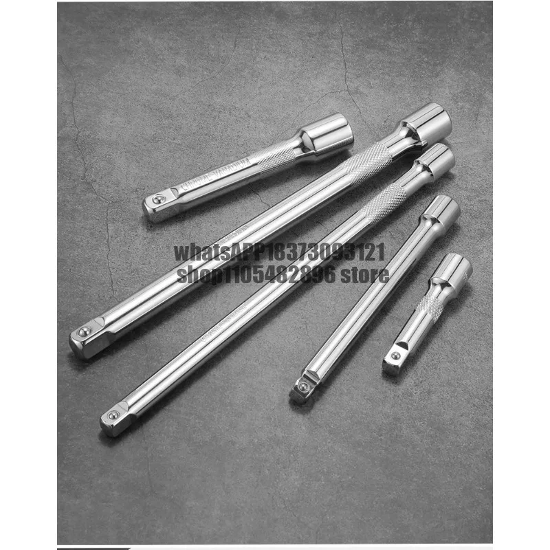 Electric wrench connecting  ratchet wrench small fly medium fly short rod bending rod large fly extension