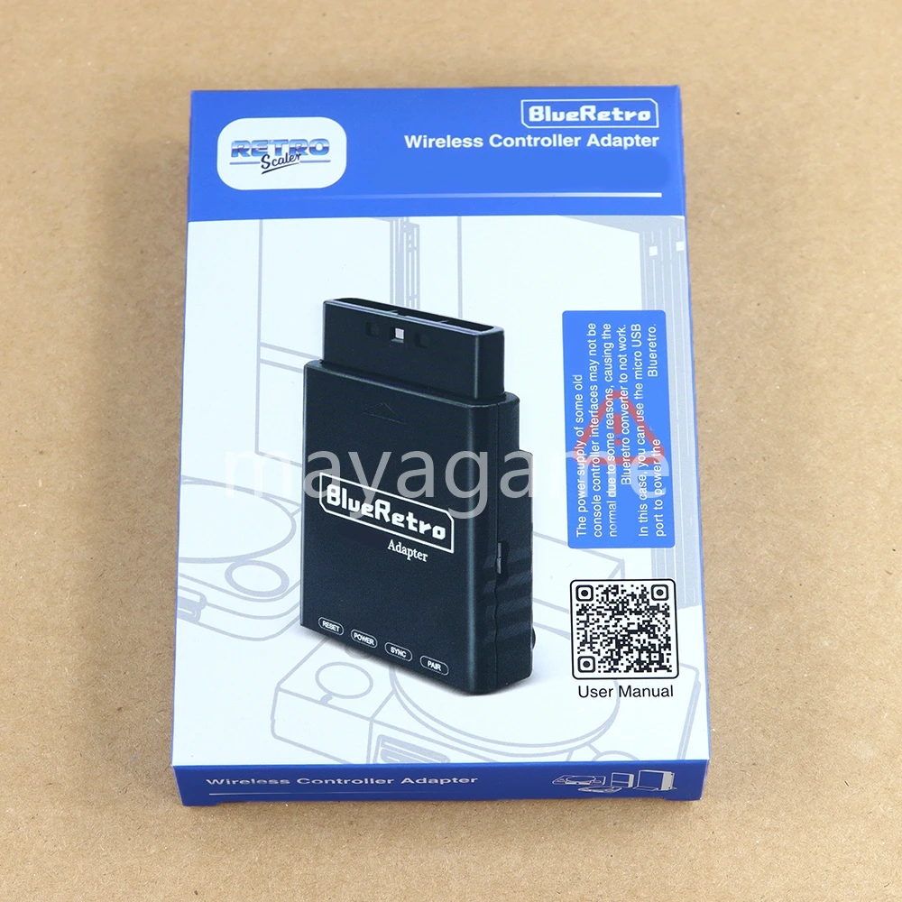 1 комплект Bluetooth-совместимого адаптера с ручкой, аксессуары, контроллер беспроводного преобразователя для игровых консолей PS1/PS2