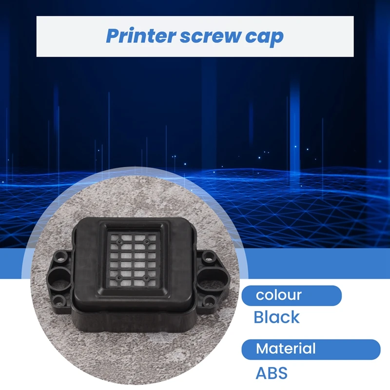 Printer Capping Top, Suitable For Epson XP600 TX800 DX9 DX10 Print Head For Solvent Printer Capping Station