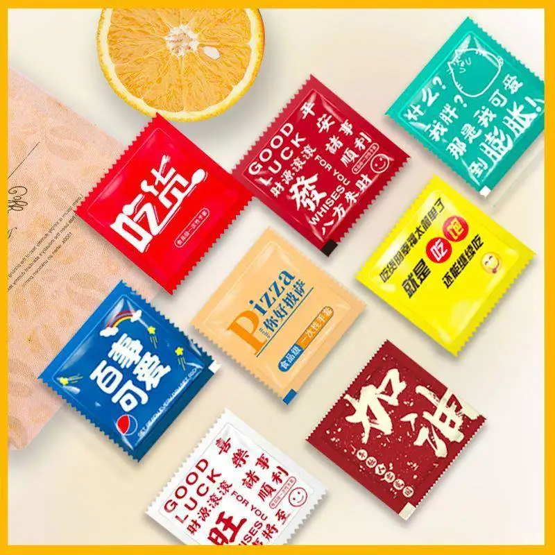 disposable-thickened-plastic-gloves-for-delivery-food-service-creative-printed-logo-individually-packaged-restaurant-supplies