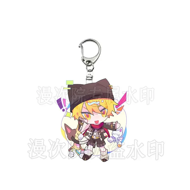 Kamishiro Rui Acrylic Keychain Man Chain for Pants Womans Key Chain Tenma Tsukasa Pendant Girls Key Holder Jewelry Llaveros