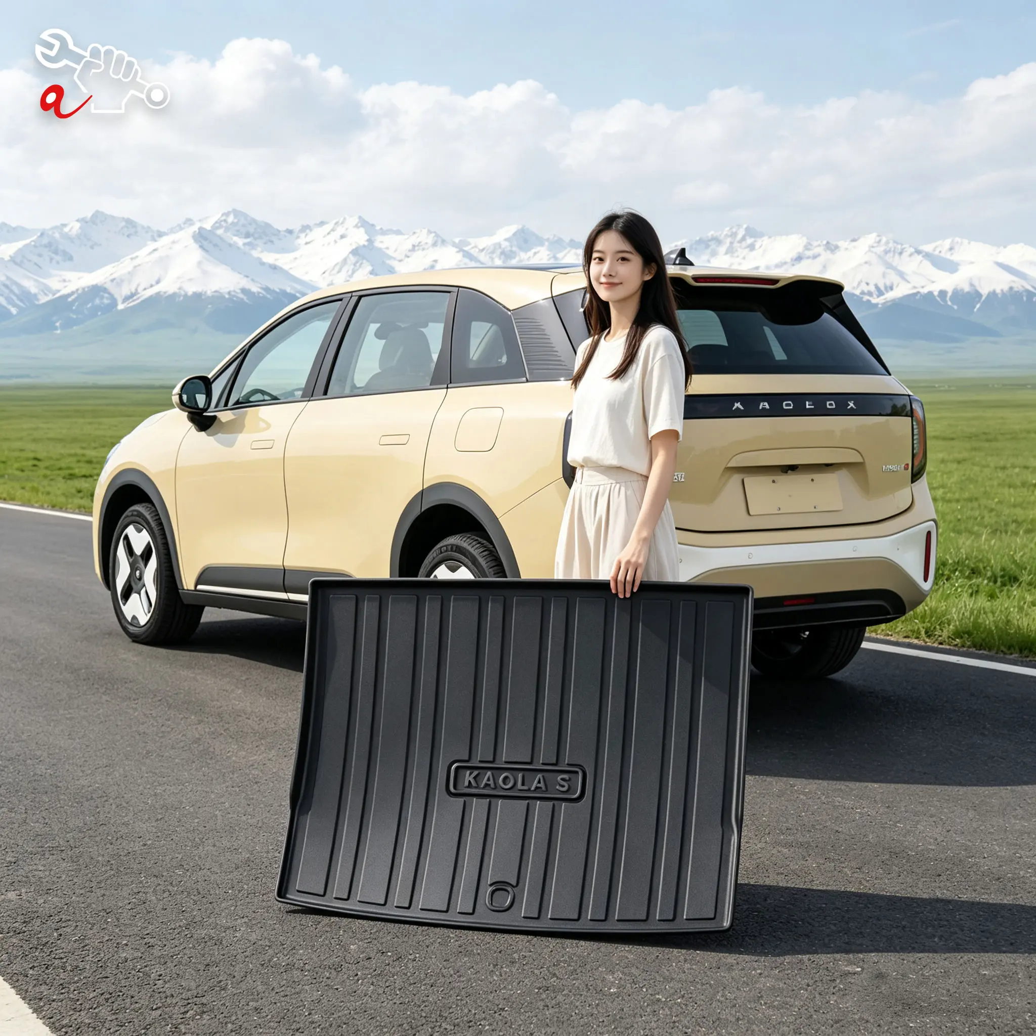 Custom Fit TPE Trunk Mat For ARCFOX Kaola S 2024-2026 Rear Cargo Liner Durable Anti-Dirty Cargo Boot Liner Trunk Protection Pad