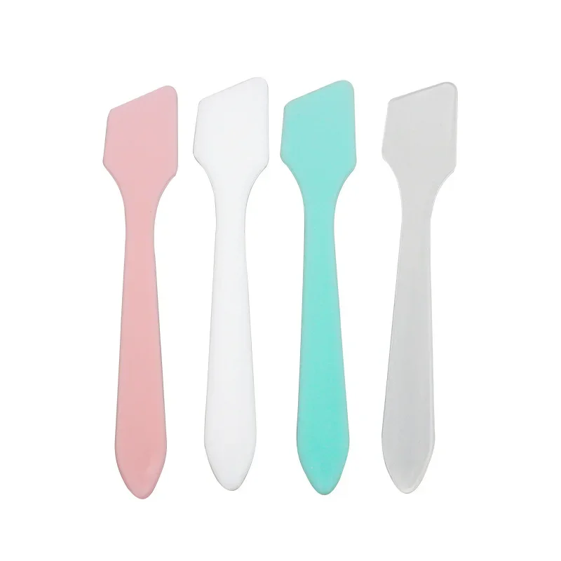 3pcs Face Mask Cream Sticks Brush Spatulas Plastic Face Mask Small Spoon Reuse DIY Face Skin Care Mask Mix Make Up Tools