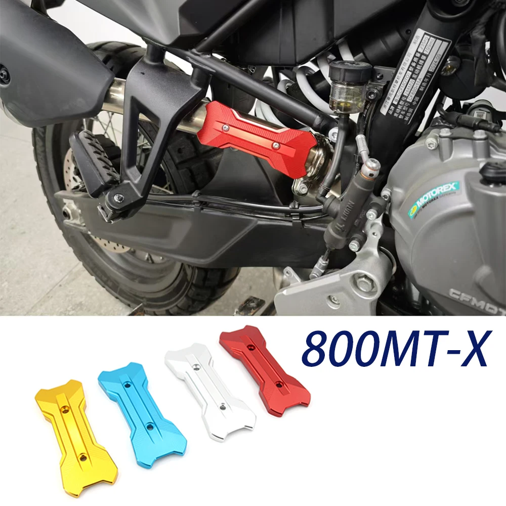 For CFMOTO 800MTX 800MT-X  Anti-scalding Covers Accessories Exhaust Pipe Protector Guard Muffler Staight Cover Pipe Heat-shield