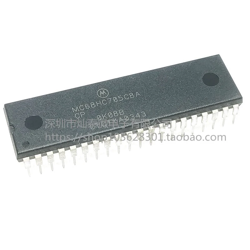 Free shipping  MC68HC705C8ACP MC68HC705C8 DIP40  IC     10PCS