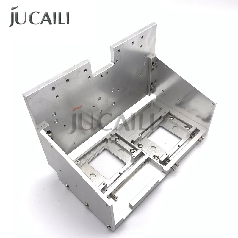 Jucaili Double Head Frame Head Plate For XP600 DX5 DX7 5113 4720 I3200 Printhead Carriage Bracket Head Holder Plate Printer Part