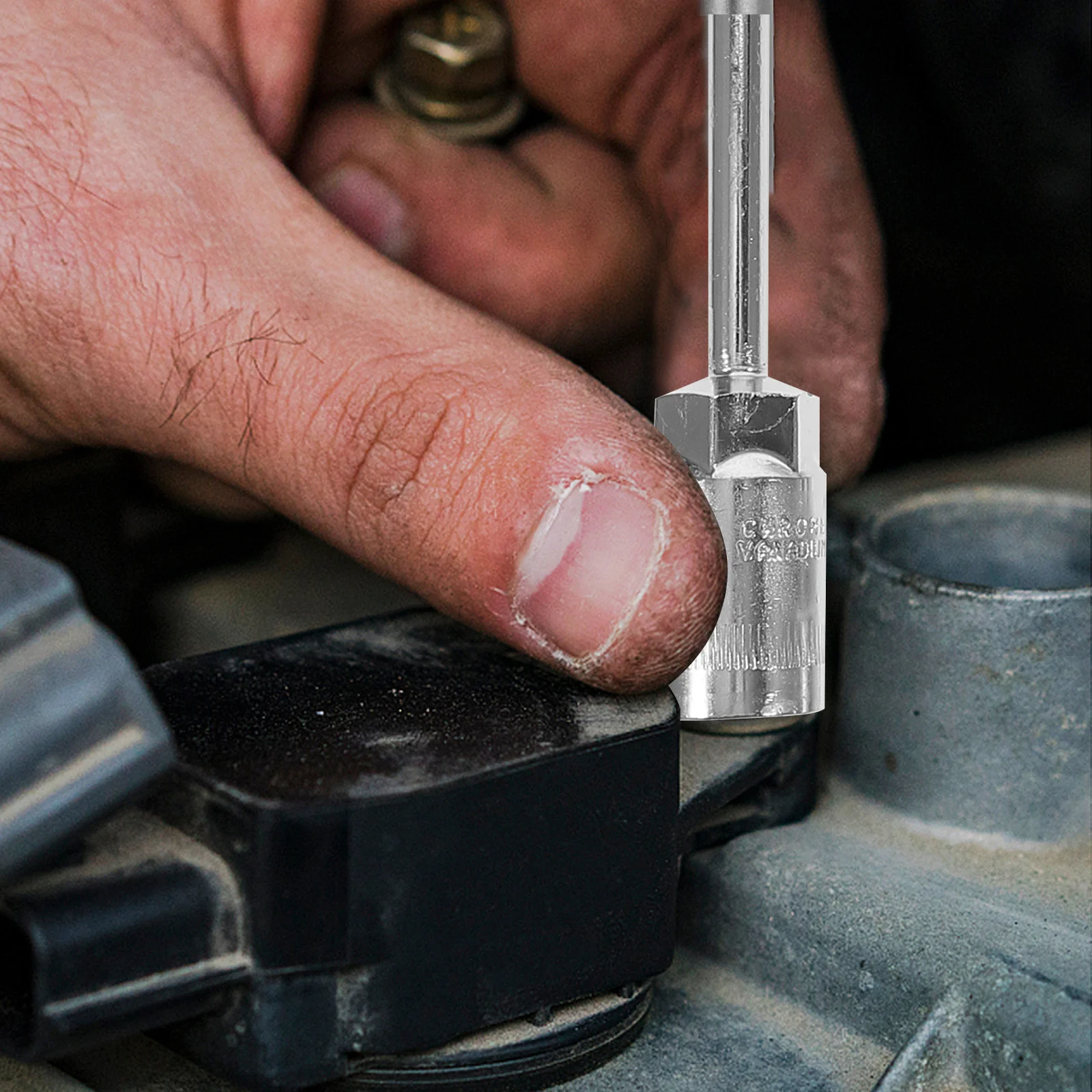 

7Pcs T Handle Socket Wrench Set Professional Heavy Duty Ergonomic Design for Bike Maintenance Tool Kit Service