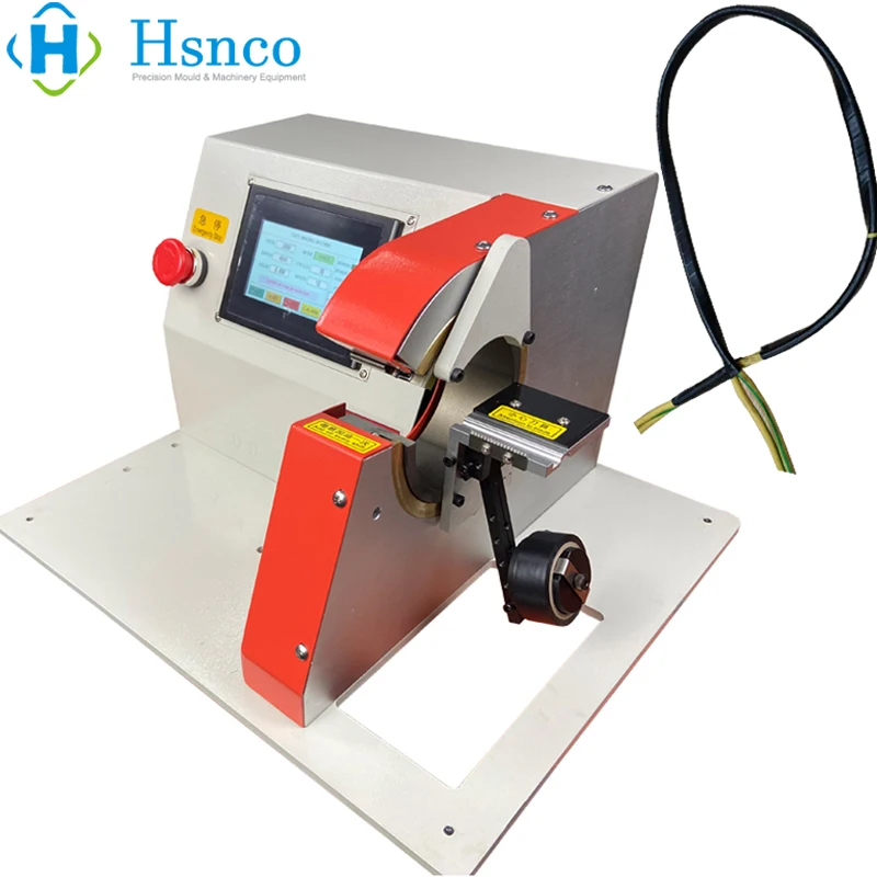 Factory Directly Sell Wireharness Tape Winding Machine Semi-automatic Continuous Winding Adhesive Tape Equipment  Tape Wrapping