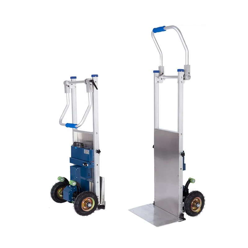 

China Factory Electric Hand Carts Stair Climber Hand Trucks Stair Climbing Trolley Commercial Powered Stair Climber